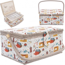 Niciarka – koszyk do szycia 30 × 23 × 16 cm