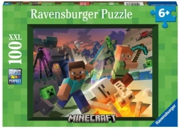 Puzzle RAVENSBURGER Minecraft – 100 elementów