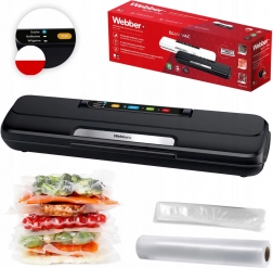 zgrzewarka próżniowa do żywności 110 W z akcesoriami, czarna