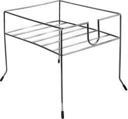 Stalowy stojak pod dyspenser do napojów z kranikiem