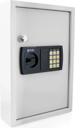 Elektroniczny sejf na klucze, 48 haczyków, ścienny, kod PIN i klucze awaryjne