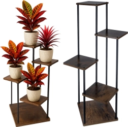 Stojak na kwiaty RUHHY 107 cm w stylu loft