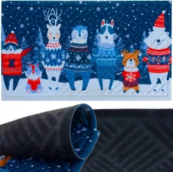 Świąteczna wycieraczka wejściowa RUHHY 75 × 45 cm