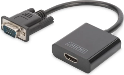 Konwerter VGA na HDMI z audio 1080p FHD