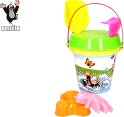 Zestaw do piasku KRECIEK 1,5 l żółty