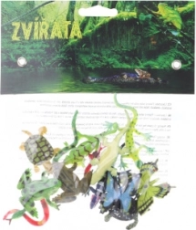 Zwierzęta z dżungli – zestaw 12 szt.