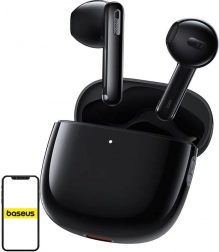 Bezprzewodowe słuchawki TWS Baseus Bowie WX5 czarne