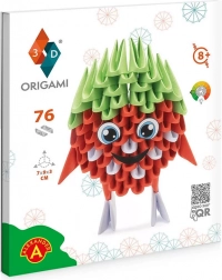 Alexander kreatywny zestaw ORIGAMI 3D – truskawka