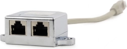 Adapter LAN RJ45 na 2× RJ45 FTP rozdzielacz