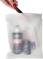 Matowe zamykane woreczki strunowe 250 × 200 mm, 50 szt.