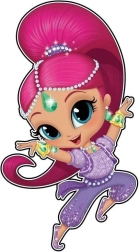 Dekoracja ścienna Shimmer&Shine - Shimmer (mała)