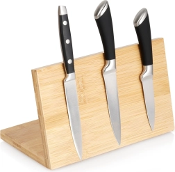 Bambusowy magnetyczny stojak na noże 25 × 14 × 15 cm