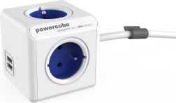 Przedłużacz PowerCube Extended USB 1,5 m, niebieski