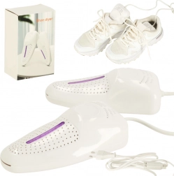 Elektryczna suszarka do obuwia – biała