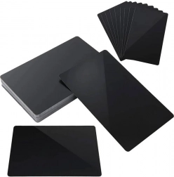 Zestaw aluminiowych wizytówek LASERPECKER (100 szt.)