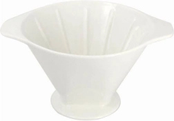 Porcelanowy filtr do kawy – biały dripper