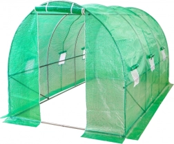 Tunel foliowy ogrodowy 2,5 × 4 × 2 m