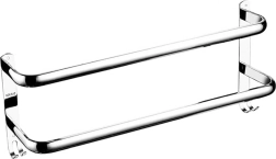 Ag988b Uchwyt ścienny 60 cm srebrny