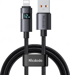 Kabel USB-A do Lightning Mcdodo z wyświetlaczem LED