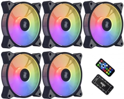 Zestaw wentylatorów AIGO 120 mm ARGB 5 w 1