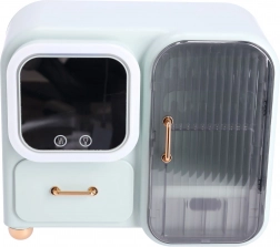 Organizer na kosmetyki i biżuterię – jasny zielony