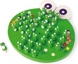 Drewniany soliter żaba small foot