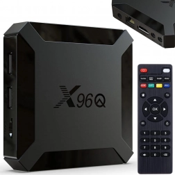 Multimedialny odtwarzacz smart TV box z Androidem i pilotem