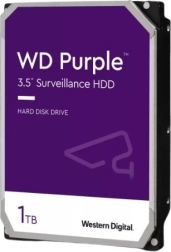 WD Purple wewnętrzny HDD do systemów kamerowych 1 TB 3,5"