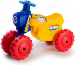 Żółty rowerek biegowy CROSS 2 dla dzieci