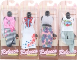 Sukieneczki dla lalki 12,5 × 5,5 cm