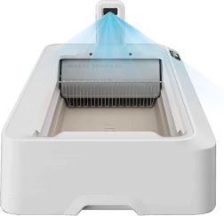 Inteligentna samoczyszcząca kocia toaleta PetKit Purobot Crystal Duo z kamerą AI