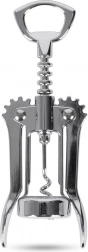 Stalowy skrzydełkowy otwieracz do wina 17 cm