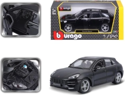 Bburago 1:24 Porsche Macan czarne 18-21077