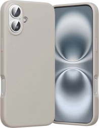 Silikonowe etui Vention do iPhone 16 z MagSafe, szare