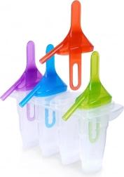 Forma do lodów 4 szt. z kolorowymi uchwytami bez BPA