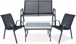 Zestaw mebli ogrodowych 4 szt. Ambiance
