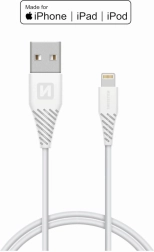 Kabel / USB / Lightning MFI 1,2 m Swissten - biały