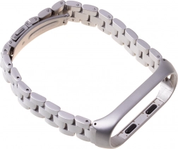 Bransoletka Xiaomi Mi Band 3/ Xiaomi Mi Band 4 - srebrna