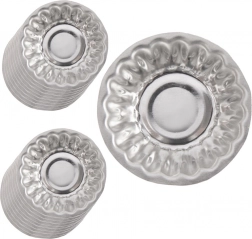 Zestaw stalowych foremek do ciastek 20 szt.