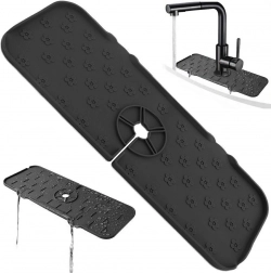 Da24a silikonowa mata pod zlew czarna