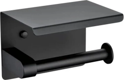 Uchwyt na papier toaletowy z półką Loft