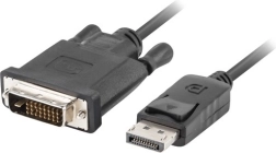 Kabel DisplayPort na DVI-D (24+1) 1 m czarny
