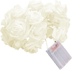 Dekoracyjna girlanda LED róże 1,5 m