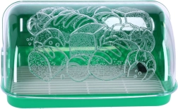 Plastowy chlebak, pojemnik na chleb, wymiary 33x25x17 cm, POLSKI PRODUKT