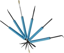 Zestaw narzędzi z hakami i skrobakami 6 szt.