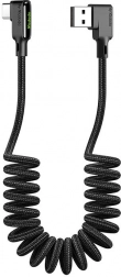 Kątowy kabel USB–USB‑C 1,8 m MCDODO