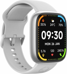 Smartwatch Ecowatch 6 srebrny