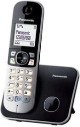 Telefon bezprzewodowy PANASONIC KX‑TG6811, czarny