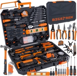 Zestaw narzędzi BIGSTREN 168 szt. w walizce z grzechotką 3/8” 72T