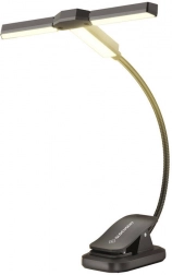 Trzygłowe światło do książek Glocusent USB-C 1000 mAh czarne